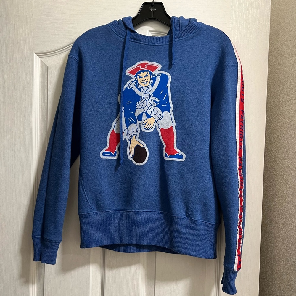 Junk Food Clothing Hoodie Sweatshirt NFL New England Patriots Medium
